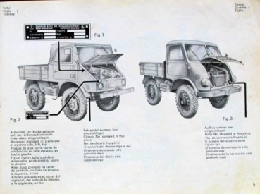 Preview: Mercedes-Benz Unimog Typ 411 Ersatzteilkatalog 1957 (5647)